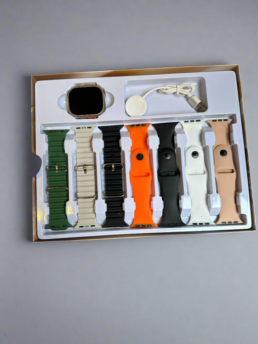 G80 7-in-1 Smart Watch ULTRA-3 – 49MM Multi-Style Fitness & Lifestyle Watch